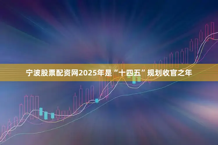 宁波股票配资网2025年是“十四五”规划收官之年