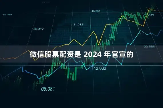 微信股票配资是 2024 年官宣的
